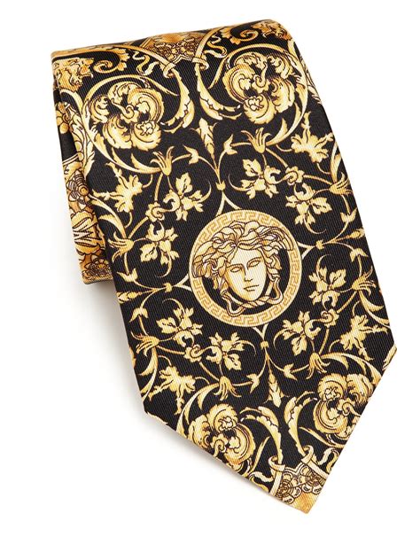 gold versace tie|Versace ties for men.